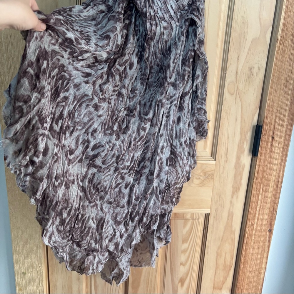 NWOT | Free People | Strapless Asymmetrical Hanky Hem Purple Dress - Picture 9 of 10